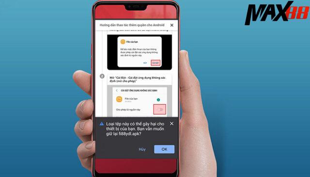 Những lưu ý khi cài đặt App Max88 trên iOS và Android